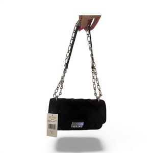 Michael Kors Black Quilted Crossbody Bag